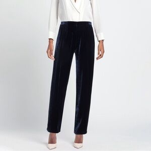 Bianco Levrin Silk Velvet Pants